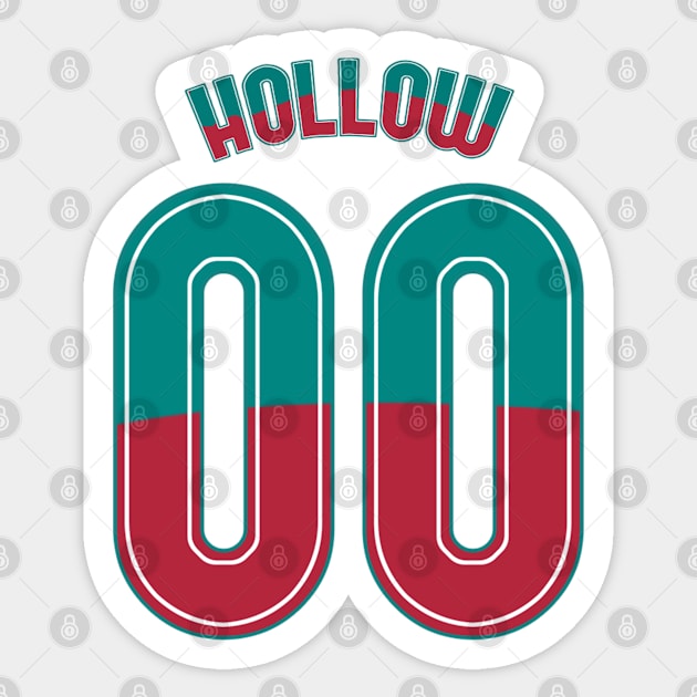 HOLLOW Jersey [ 00 ] Sticker by hollowLifestyle